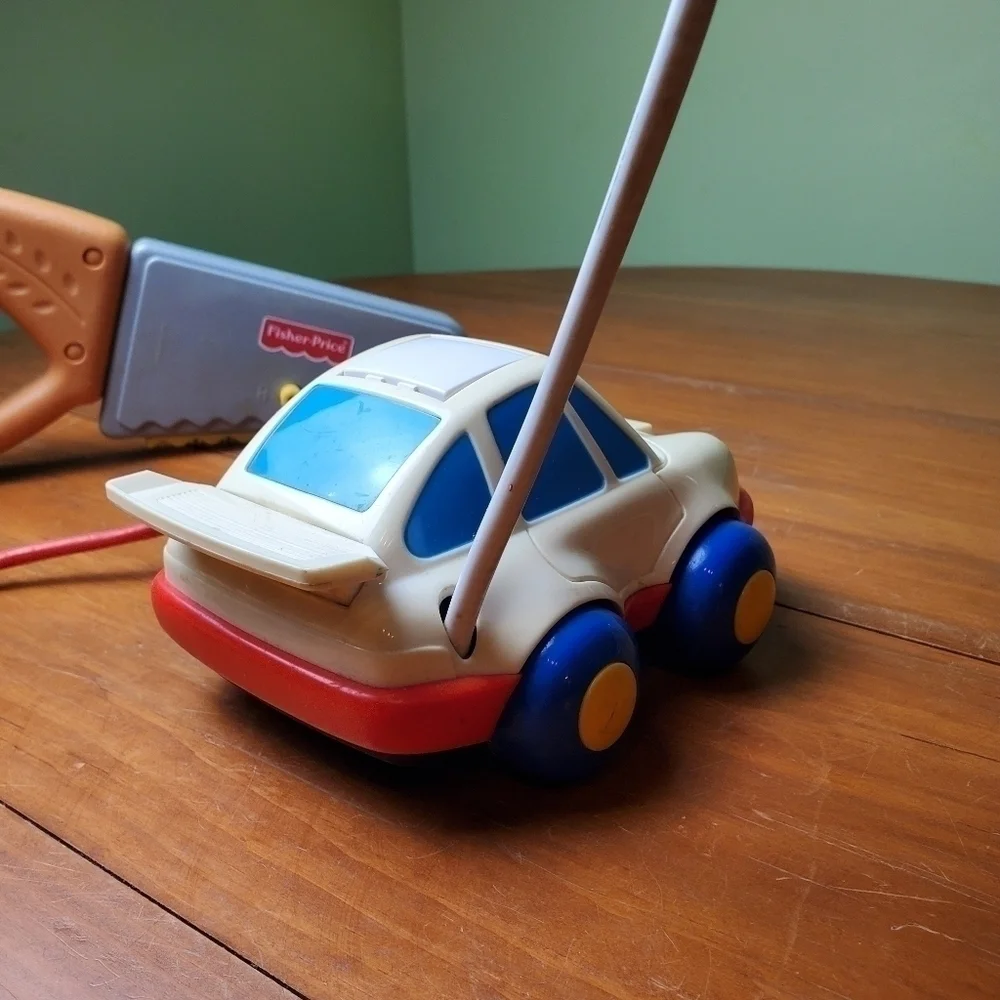 Fisher Price Toys, 1990s, RC Police Car and Saw
